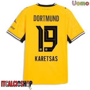 Borussia Dortmund Konstantinos Karetsas #19 Prima Maglia 2026-27 Manica Corta